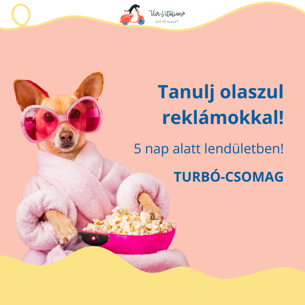 Tanulj Olaszul Reklámokkal Turbó