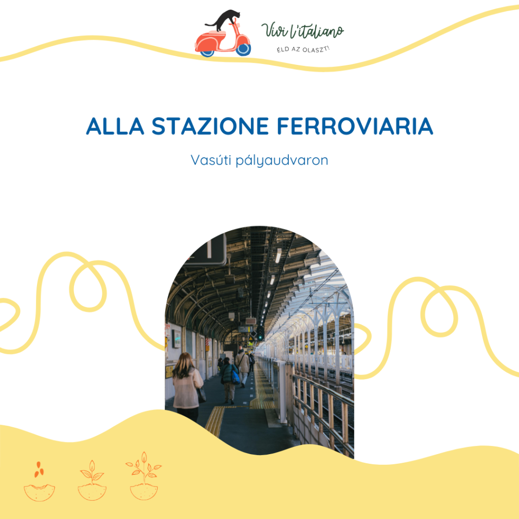 Alla stazione ferroviaria